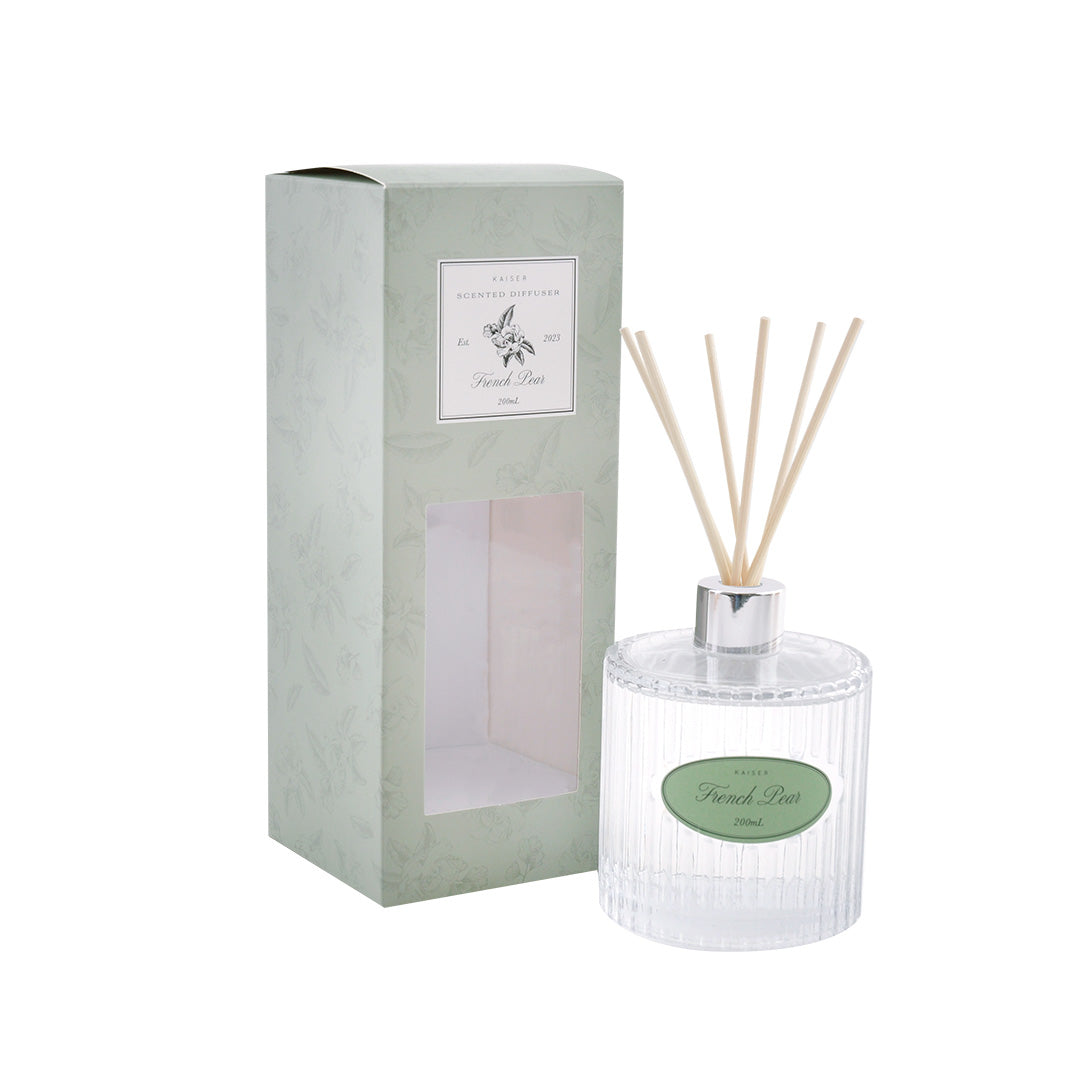 Reeded Range Diffuser 200Ml - French Pear